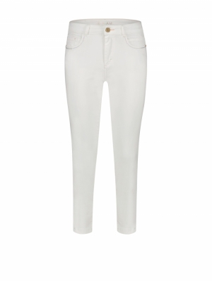 CAPRI FANCY COLOR DENIM 002 WHITE