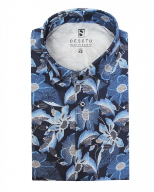 78128-3 527 DENIM BLUE FLOW