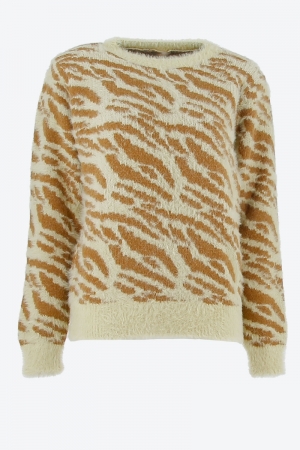 842071 1 ECRU/CAMEL