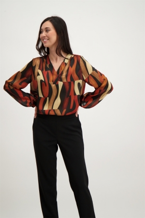 840126 8 BLACK/ORANGE/BE
