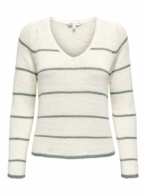 15340862 STRIPES CLOUD DANCER