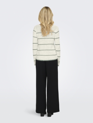 15340862 STRIPES CLOUD DANCER