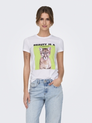 15291975 CATTITUDE BRIGHT WHITE