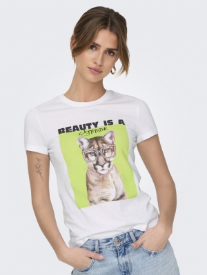 15291975 CATTITUDE BRIGHT WHITE