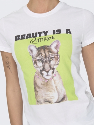 15291975 CATTITUDE BRIGHT WHITE