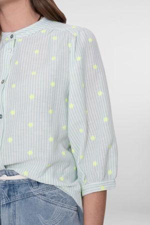 63165-14 010 OFF WHITE/GREEN