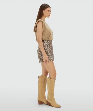 JV-2603-0505 604 MAVEN LEOPARD BROWN