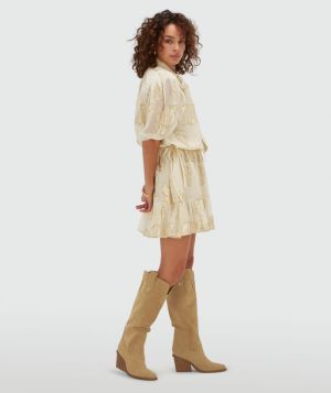 JV-2604-0407 422 FIORE CREME WHITE