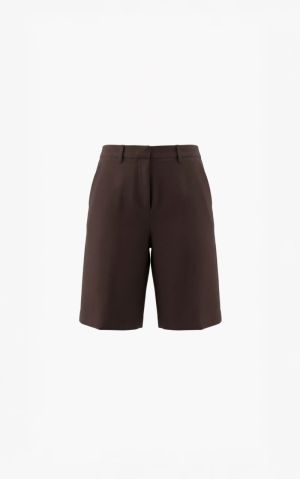 ANNEMIJN HS CITY SHORT BROWN BROWN