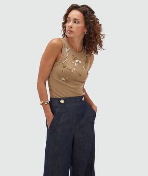 JV-2607-1107-603 KHAKI MELANGE
